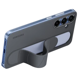 Samsung Futrola sa postoljem i ručkom za Galaxy S25+ crna, zaštita, praktično držanje, stabilno postavljanje, moderan dizajn - thumbnail 3
