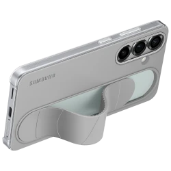 Samsung Futrola za Galaxy S25 sa Stalak Drškom Siva - Zaštita, Praktičnost, Moderan Dizajn, Originalni Proizvod - thumbnail 3
