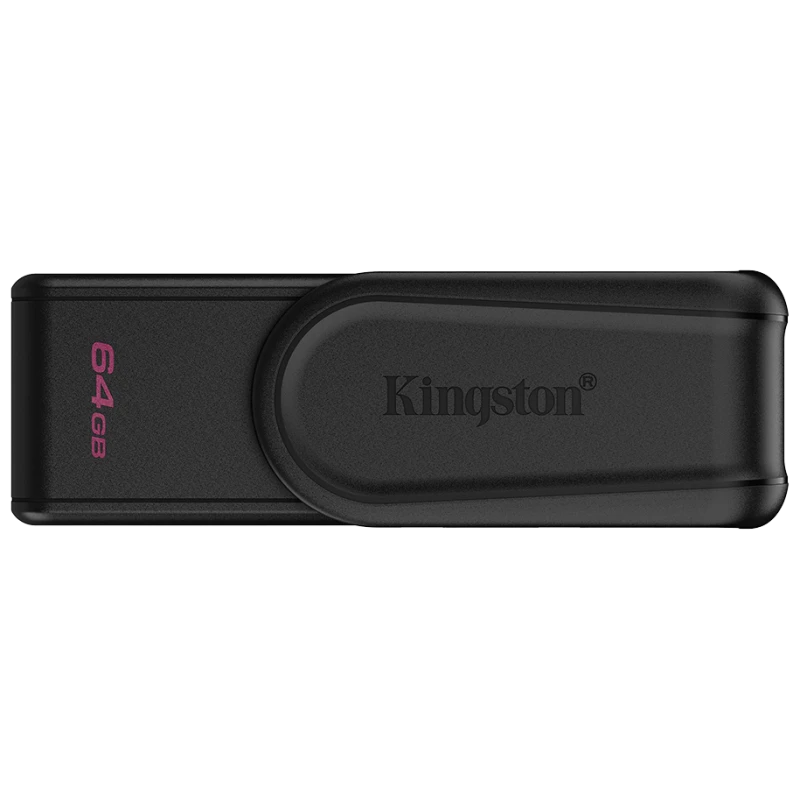 Kingston USB stik 64GB Exodia S – USB 3.2 Gen 1, crna, brz prijenos, kompaktni dizajn - image 1
