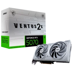 MSI RTX 5070 12GB VENTUS 2X OC Bijela - GDDR7, 192 bit, 250W - thumbnail 1
