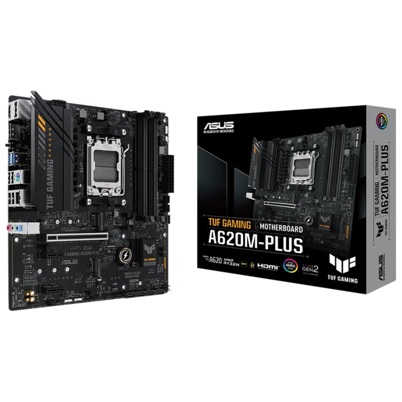 ASUS TUF GAMING A620M-PLUS Matična ploča, AM5, DDR5, mATX, PCIe 4.0 - image 1