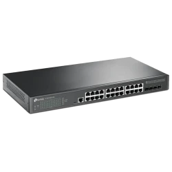 TP-Link Omada 24-Port Gigabit L2+ Upravljivi Switch, 4x 10GE SFP+, Visoke performanse, Stabilna mreža - thumbnail 1