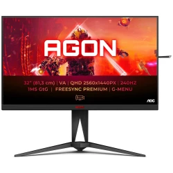 AOC Monitor AGON AG325QZN/EU Gaming 31.5" QHD, 240Hz, 1ms, Adaptive Sync - thumbnail 2