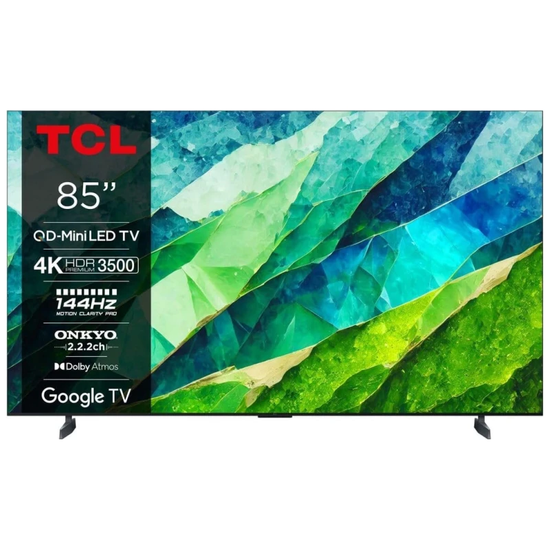 TCL 85''C855 4K 144HZ QD-MiniLED TV s Google TV-omGame Master Pro 3.0 - image 1