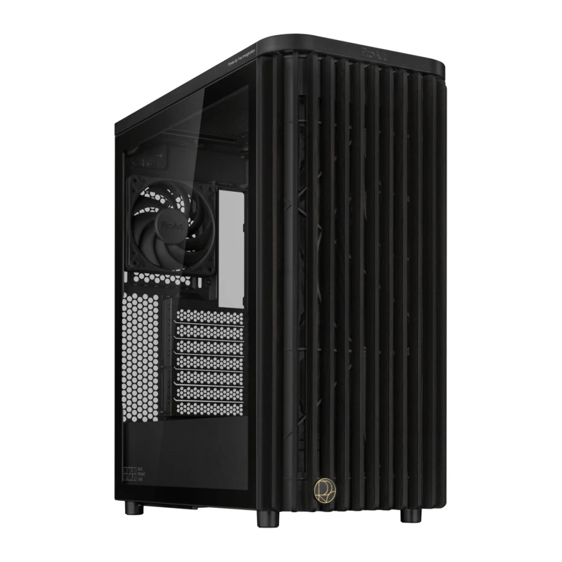ASUS CASE PROART PA401 WOOD TGATX, 7 Expansion slots,2x 160mm fans, 1x 120mm fan - image 1