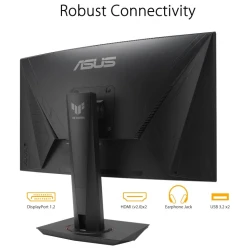 Asus TUF Gaming VG27VQMzakrivljeni gaming monitor,27", FHD,240 Hz, VA,HDMI, DP - thumbnail 3