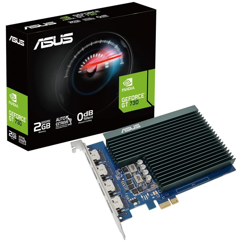 ASUS VGA GT730-4H-SL-2GD5NVIDIA GeForce GT 7302GB GDDR5 64bit;4xHDMI - image 1