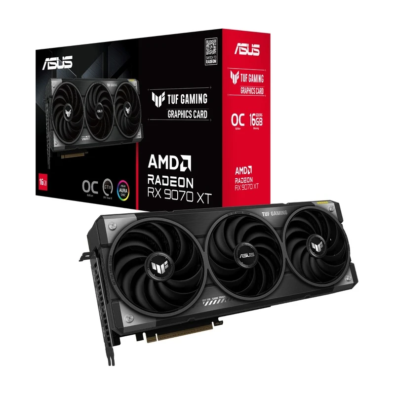 ASUS TUF-RX9070XT-O16G-GAMING9070XT, 16GB, 1x HDMI, 3x DP - image 1