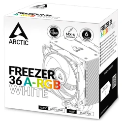 Arctic Freezer 36 A-RGB WhiteCPU cooler 1851,1700, AM4, AM5 - thumbnail 3