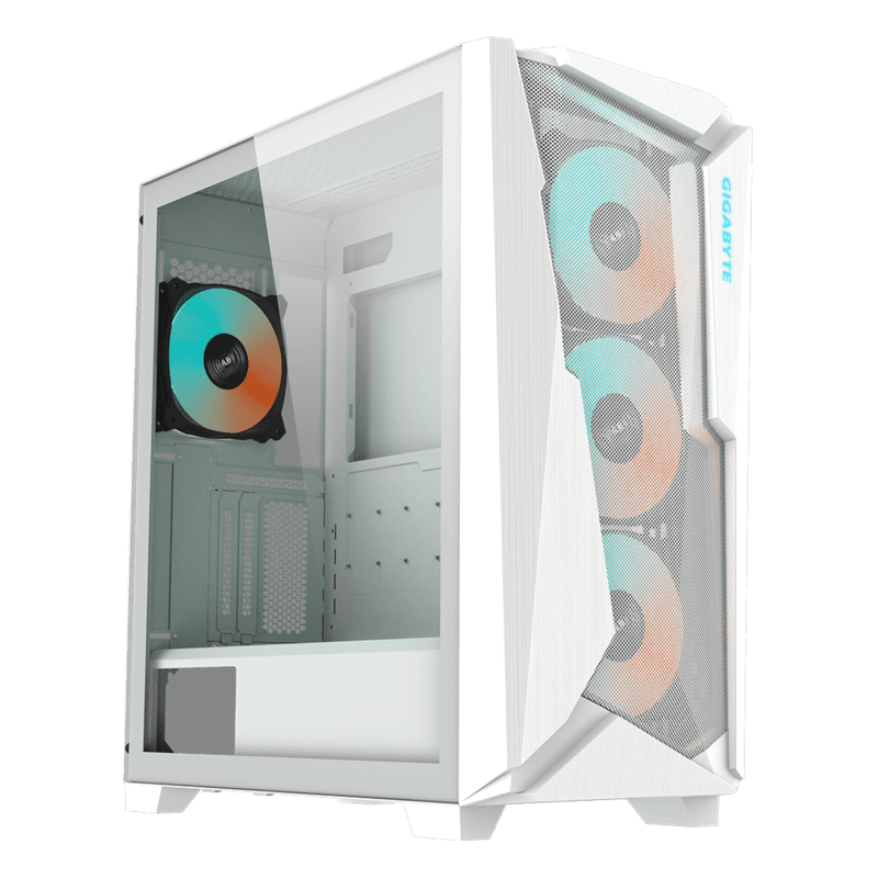 Gigabyte CASE C301G White3xARGB fans(1xRear; 3xFront)GPU H : 400mm; Dust filter - image 1