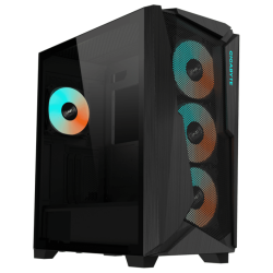 Gigabyte CASE C301G Black3xARGB fans(1xRear; 3xFront )GPU H : 400mm; Dust filter - thumbnail 1