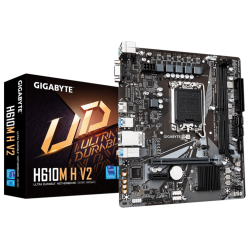 Gigabyte MB H610M H V2 G10,LGA1700; 2xDDR5 up to 96GB1xM.2; 4x SATA, HDMI, 1xPS2; 6xUSB - thumbnail 1