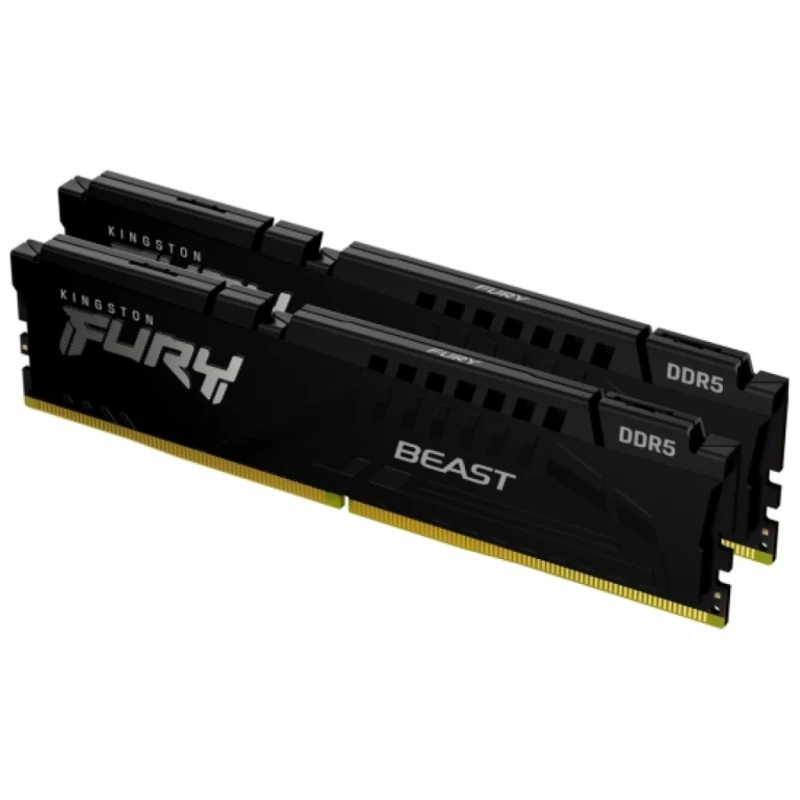 Kingston 32GB 5200MHz DDR5,Fury Beast (2x16GB)CL40, XMP 3.0 Ready, - image 1