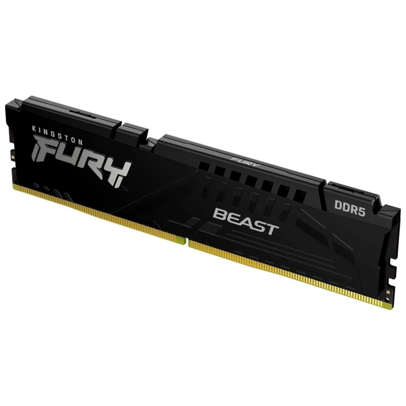 Kingston 16GB 6000MHz DDR5Fury Beast (1x16GB), CL30,EXPO, XMP, 2RX8, 288-pin 16Gbit - image 1