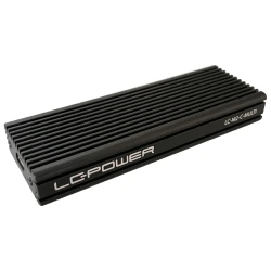 LC-Power LC-M2-C-MULTI-2USB 3.2 Gen. 2x1 Type C M.2SSD Enclosure,SATA&nvme - thumbnail 1