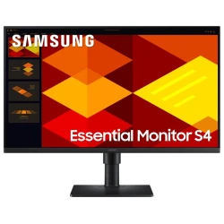 Samsung 27" FHD Posl Mon S40GDIPS, 100Hz, 5ms, 250cd, 2xHDMIDP, USB, HAS, Pivot, Tilt, Swivel - thumbnail 1