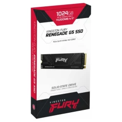 Kingston SSD 1TB NVMe M.2Fury Renegade,  PCIe 5.0R/W : 14200/11000MB/s - thumbnail 2