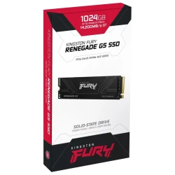 Kingston SSD 1TB NVMe M.2Fury Renegade,  PCIe 5.0R/W : 14200/11000MB/s - thumbnail 3
