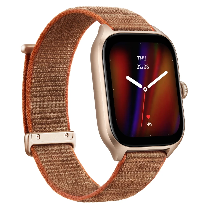 Amazfit GTS 4 Autumn Brown 5 ATM; AMOLED; 1.75"; 300 mAh 154 SPORTS MODES - image 1