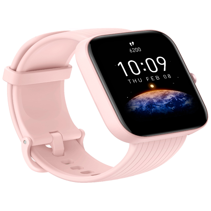 Amazfit BIP 3 PRO Pink 1.69"; 5 ATM; Blood-oxygen Saturation Measurement; 60 sport modes; - image 1