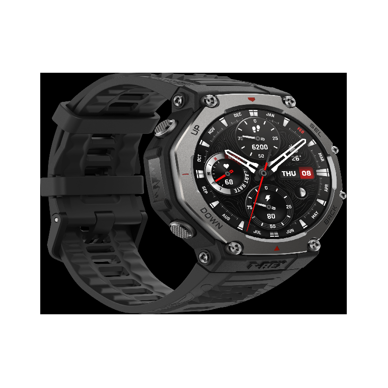 Amazfit T REX 3 Onyx1.5" AMOLED; 27 days battery life; GPS; 100 ATM vodootporan - image 1