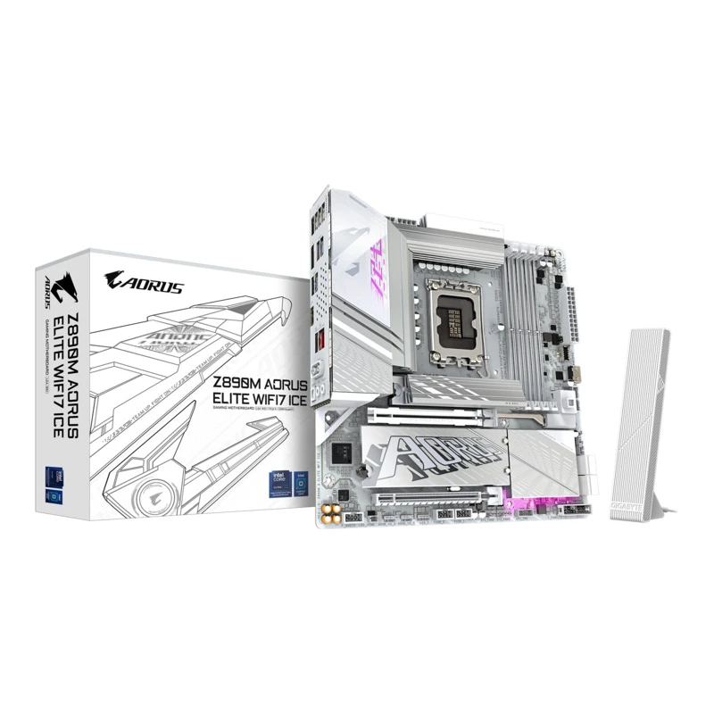 Gigabyte MB Z890M A Elite WF7LGA1851; 4xDDR5;3xM.2; 4xSATA;10xUSB; 1xDP;1xHDMI; mATX; THUNDERBOLT - image 1