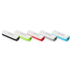 PowerBank ESPERANZA JOULE, 2200mAh, WHITE/BLACK, EMP103WK - thumbnail 2