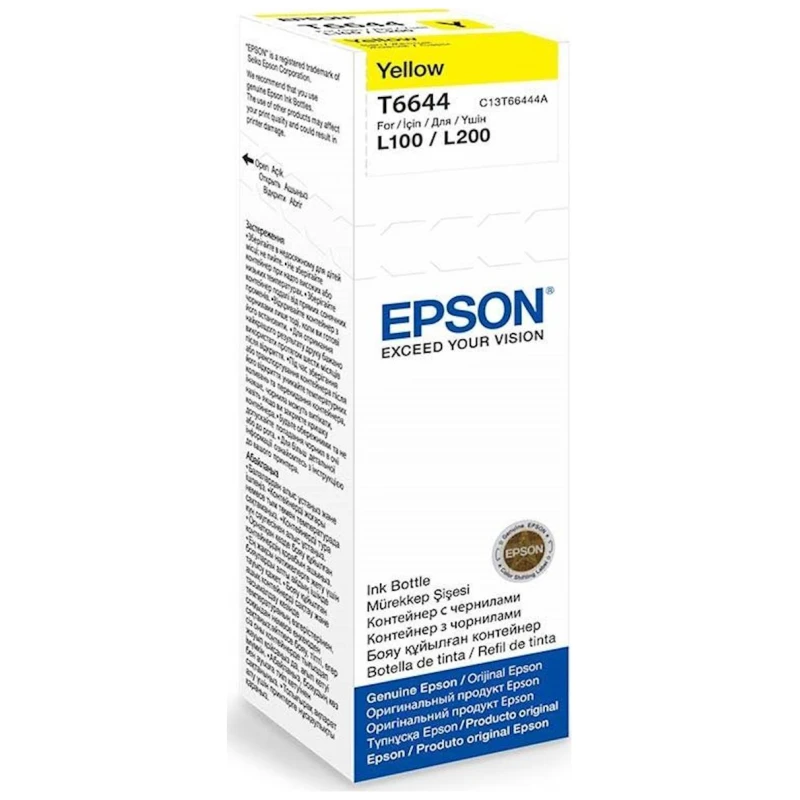 Tinta EPSON EcoTank ITS T6644 Yellow 70ml - image 1