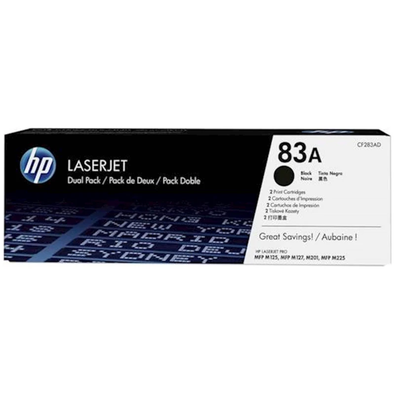 Toner HP black 83A - image 1