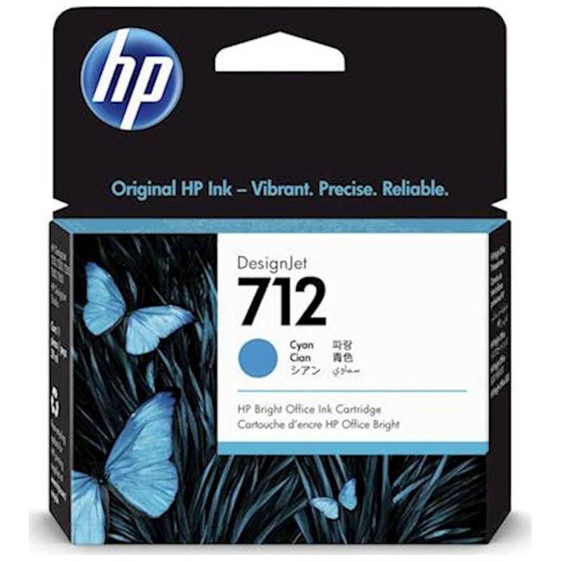Tinta HP cyan 712 - image 1