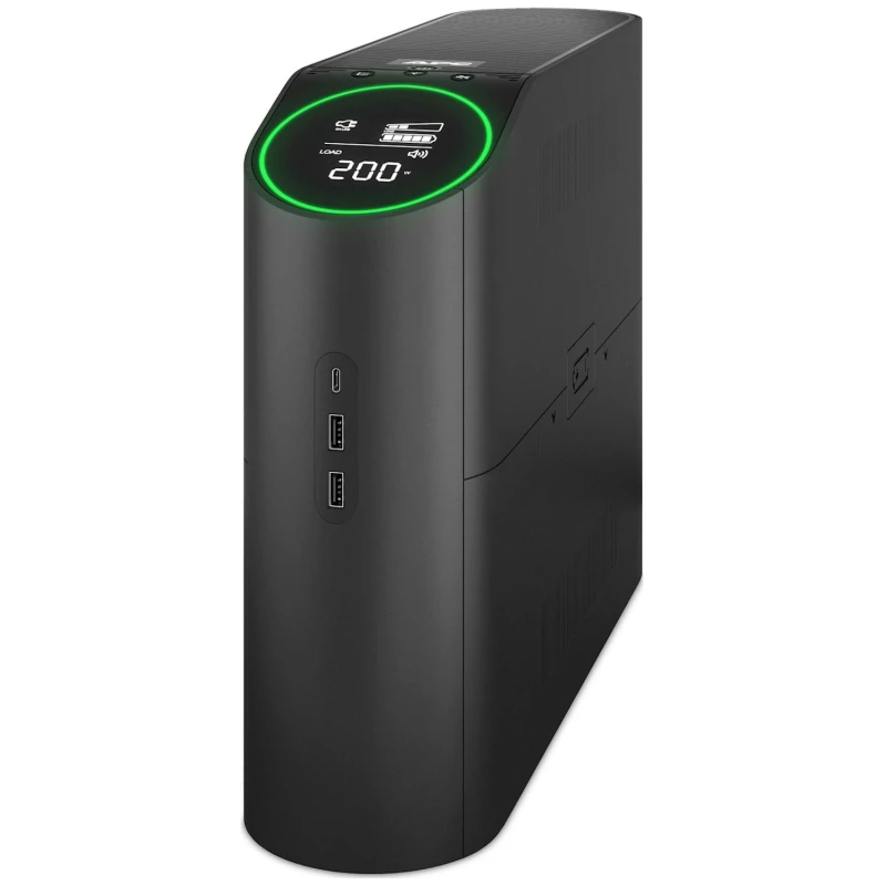 APC Back-UPS Pro 2200VA for Gaming, 230V, Pure Sinewave, LCD, Black, Schuko - image 1