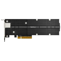 Synology M.2 SSD & 10GbE kombinovana kartica za ubrzanje performansi, PCIe Gen3 x8, podrška za dva M.2 NVMe, 10GbE RJ-45, kompatibilna sa Synology NAS - thumbnail 2