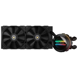 COUGAR POSEJDON GT 240 AiO Vodeno Hlađenje, 240mm, RGB, Dvostruki ventilator, Kompatibilnost Intel/AMD - thumbnail 1