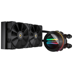 COUGAR POSEJDON GT 240 AiO Vodeno Hlađenje, 240mm, RGB, Dvostruki ventilator, Kompatibilnost Intel/AMD - thumbnail 2