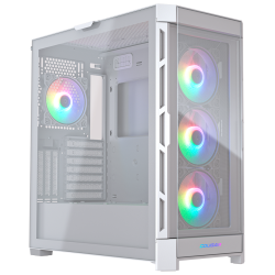 COUGAR Kućište AIRFACE ECO RGB, Mid Tower, RGB osvjetljenje, bijelo - thumbnail 1