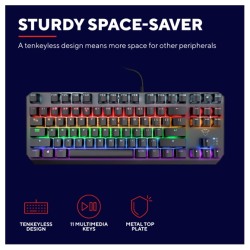 Trust GXT834  meh. tastatura TKL Callaz - thumbnail 4