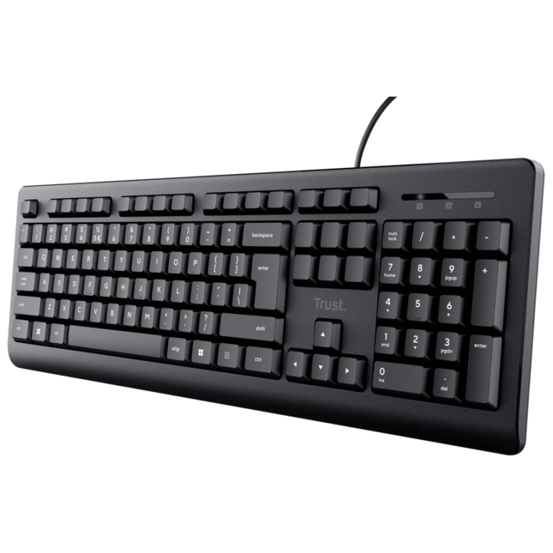 Trust Basics žičana tastatura, US lokalizacija, spill resist - image 1