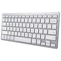 Trust Basics bluetoothwireless tastatura, ultra-thin, bluetooth 4.0, 10 m range, bijela - thumbnail 1