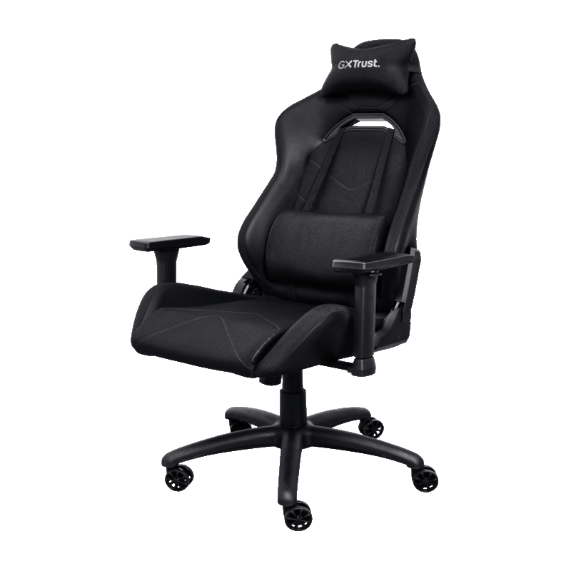 Trust GXT 714 gaming stolica RUYA, crna, udobna, podesiva, ergonomska, eco materijal - image 1