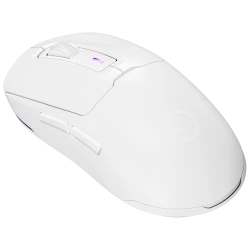 Lorgar MSA10W Bežični Gejmerski Miš Advanced bijeli, 7 tipki, DPI do 16000, RGB osvjetljenje, dugotrajna baterija - thumbnail 2
