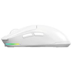 Lorgar MSA10W Bežični Gejmerski Miš Advanced bijeli, 7 tipki, DPI do 16000, RGB osvjetljenje, dugotrajna baterija - thumbnail 4