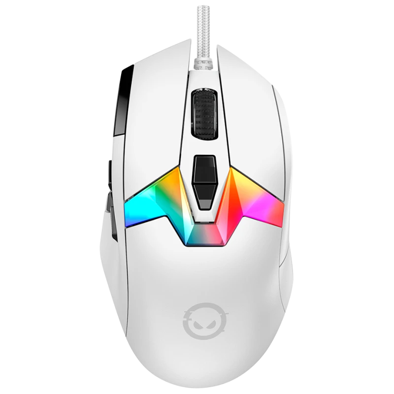 Lorgar MSP80 Pro Gaming Miš bijeli - 8000 Hz, 26000 DPI, 6 tipki, ultra lagan - image 1