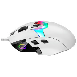 Lorgar MSP80 Pro Gaming Miš bijeli - 8000 Hz, 26000 DPI, 6 tipki, ultra lagan - thumbnail 3