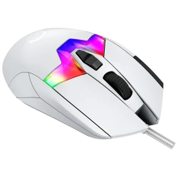 Lorgar MSP80 Pro Gaming Miš bijeli - 8000 Hz, 26000 DPI, 6 tipki, ultra lagan - thumbnail 5