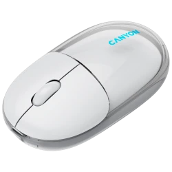 Canyon Bežični Miš OnClick 24 BT, Transparentan, Bijeli, Bluetooth - thumbnail 5