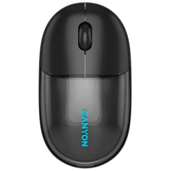 Canyon Bežični Miš OnClick 24 BT, Transparentan, Crni, Bluetooth - thumbnail 1