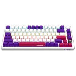 Lorgar Bežična Mehanička Gaming Tastatura 75%, RGB, Pro Bijela, EN raspored - thumbnail 3
