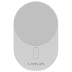 CANYON Auto punjač OnGrip 105 - 15W Qi2 bežično, bijeli, brzo punjenje, sigurno pričvršćivanje - thumbnail 6