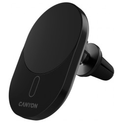 Canyon Punjač za auto OnGrip 105 - 15W bežično, Qi2, brzo punjenje, crni - thumbnail 1