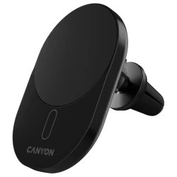 Canyon Punjač za auto OnGrip 105 - 15W bežično, Qi2, brzo punjenje, crni - thumbnail 1
